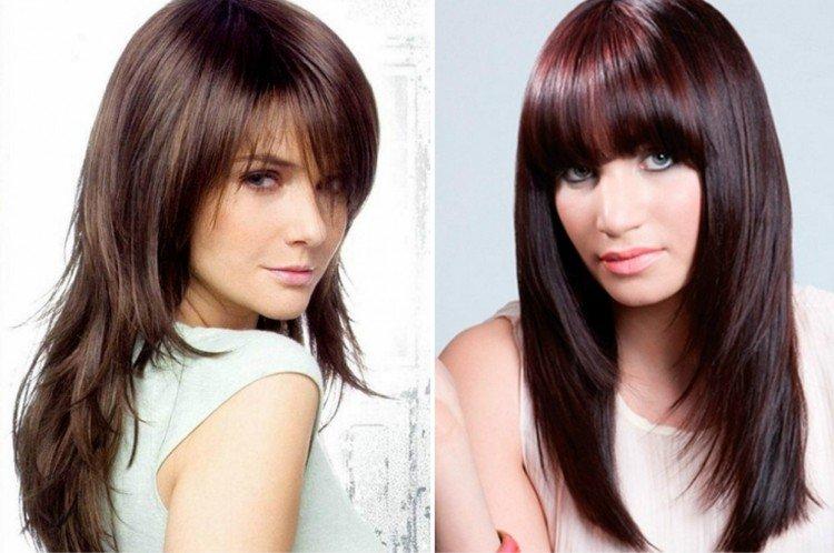 Rhapsody avec une frange droite