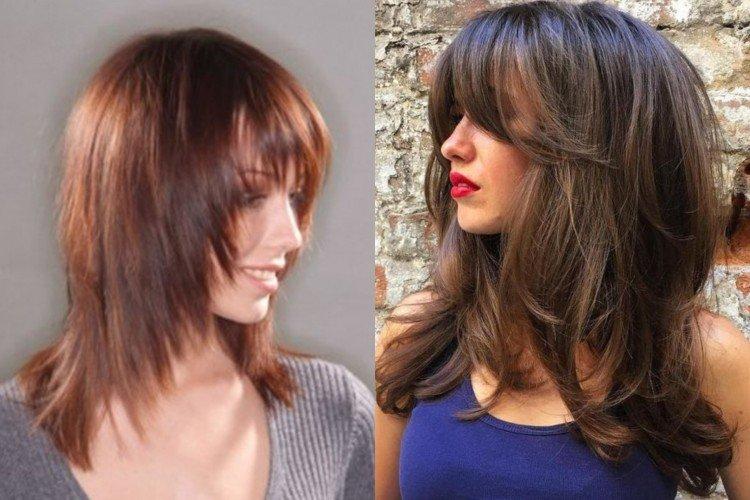 Rhapsodie avec frange allongée ou asymétrique