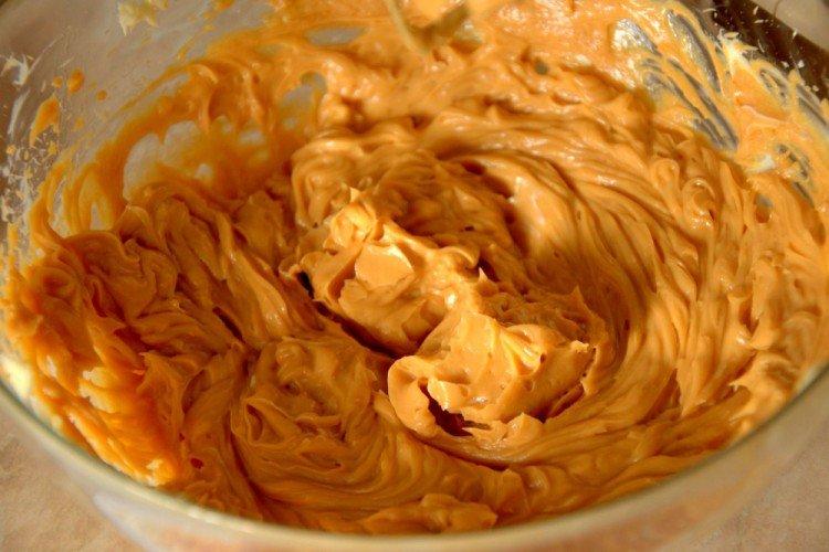 Crème de gâteau au caramel