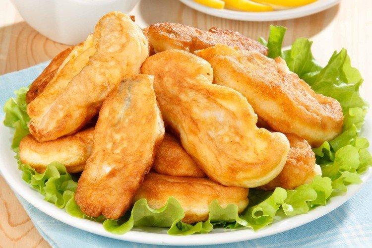Poisson frit en pâte maigre