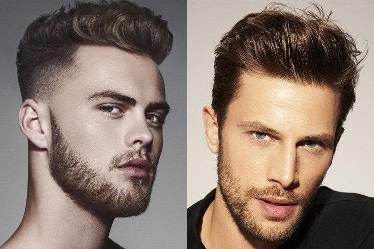 Canadienne avec une frange surélevée