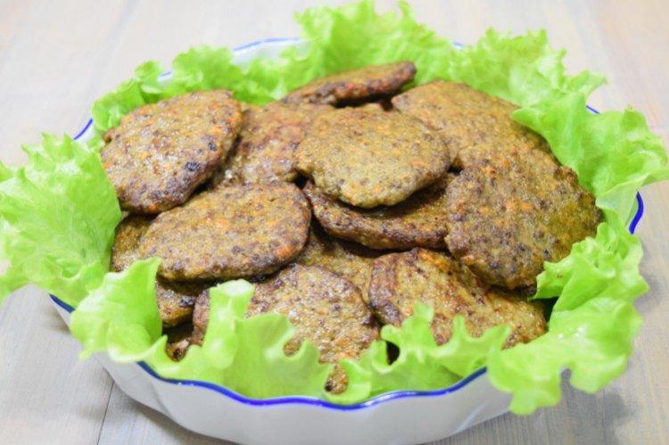 Crêpes de foie à la vapeur