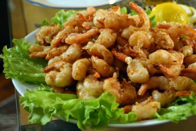 Crevettes à la bière