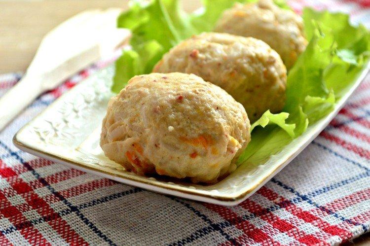 Croquettes de poisson à la vapeur