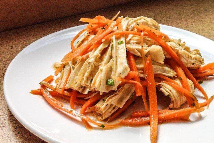 Asperges rapides à la coréenne