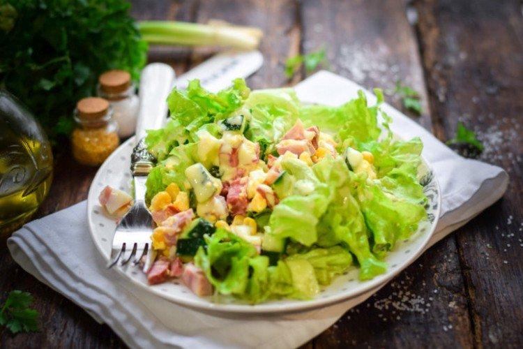 Salade de jambon et feta Salade de jambon et feta