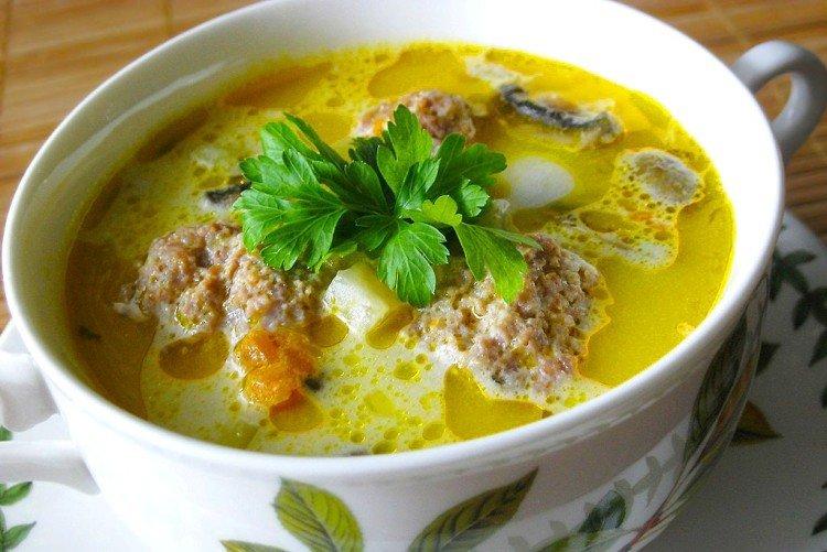 Soupe au fromage au boeuf