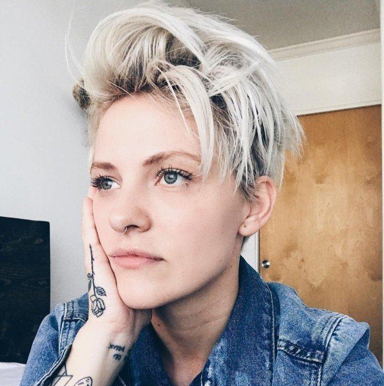 Coupe de cheveux garçon manqué - photos et idées