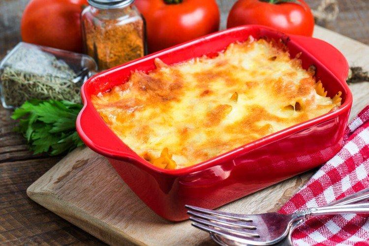 Lasagnes au poulet haché