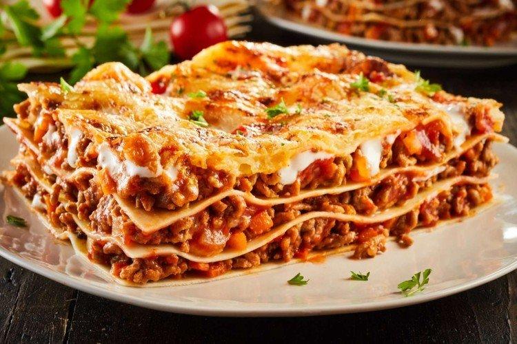 Lasagnes au boeuf haché