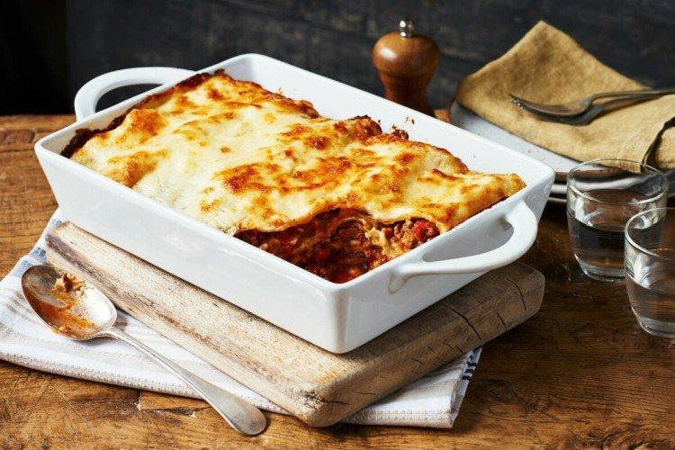 Lasagnes au poisson haché