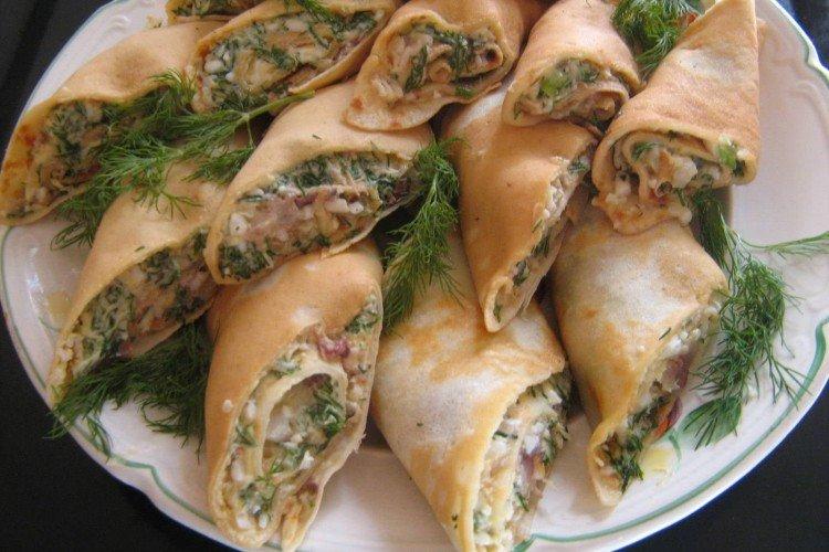 Garniture pour crêpes au hareng et aux carottes