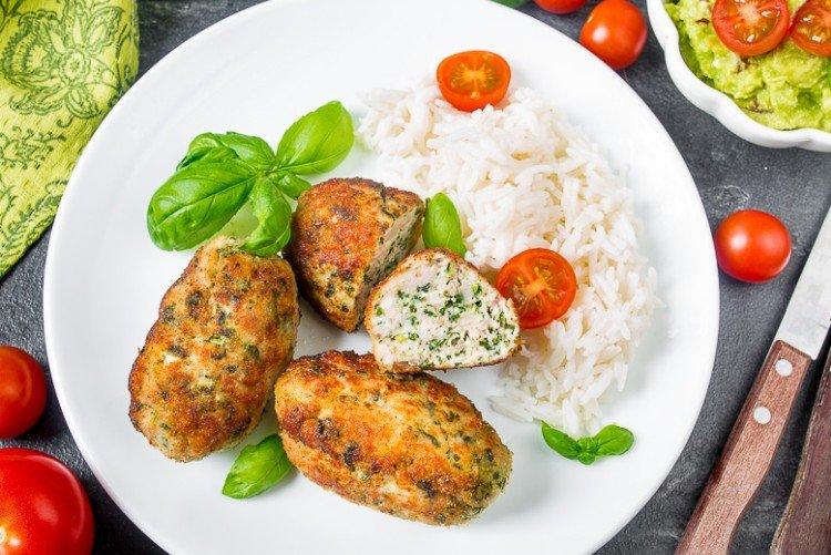 Escalopes de dinde aux épinards