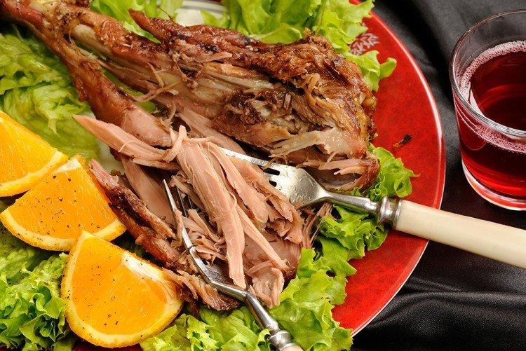 Pilon de dinde à l'orange