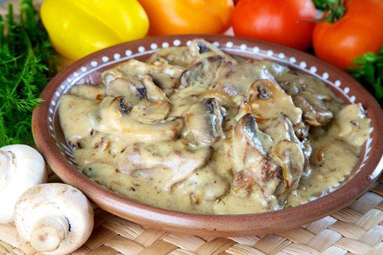 Foie de dinde au lait