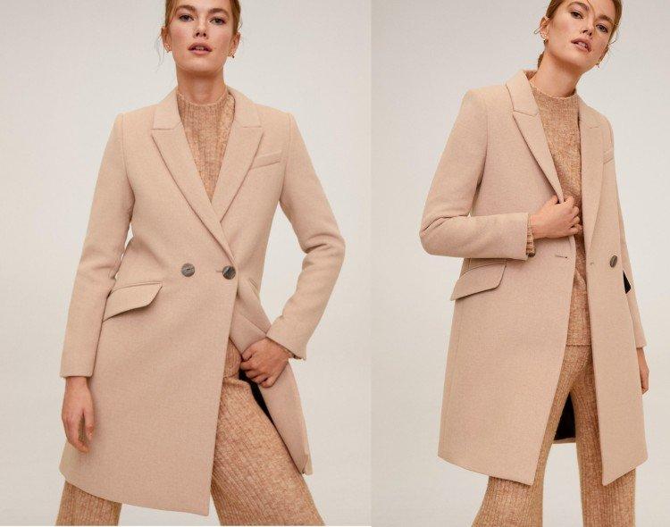 Manteau beige