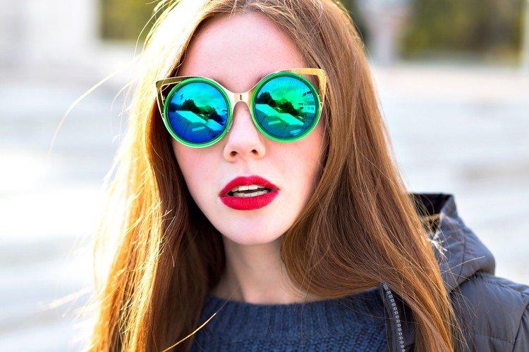 Lunettes de soleil pour femmes à la mode 2021 - photo