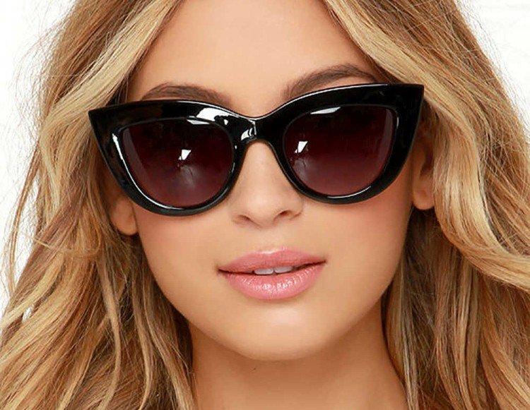 Lunettes de soleil pour femmes à la mode 2021 - photo