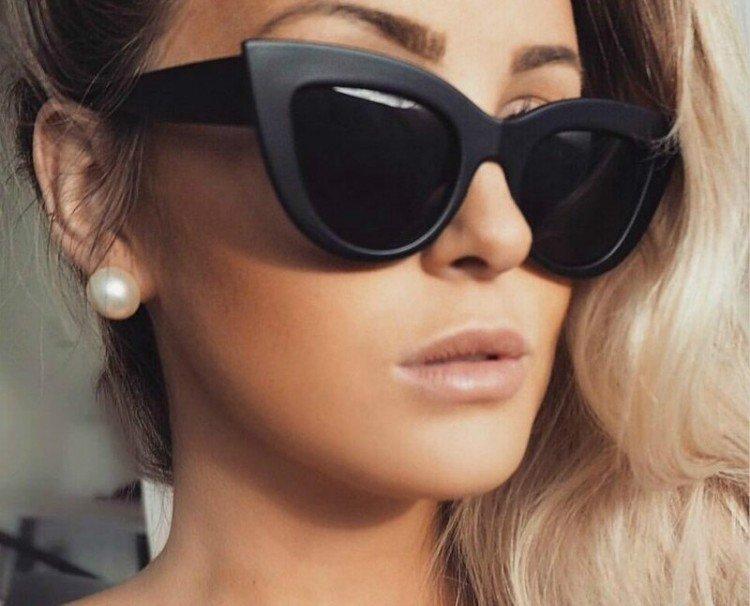 Lunettes de soleil pour femmes à la mode 2021 - photo