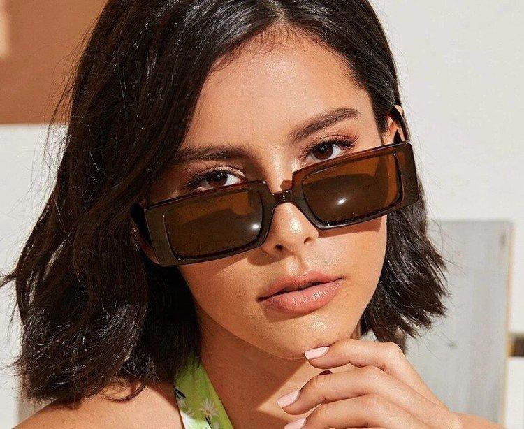 Lunettes de soleil pour femmes à la mode 2021 - photo