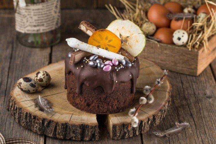 Gâteau de Pâques au chocolat