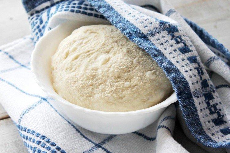 Pâte à blanc sur levure sèche