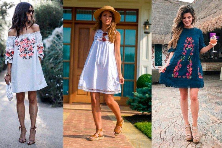 Robes, printemps-été 2021 - photos et idées