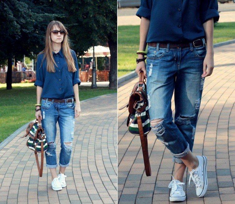 Jeans femme, printemps-été 2021 - photos et idées