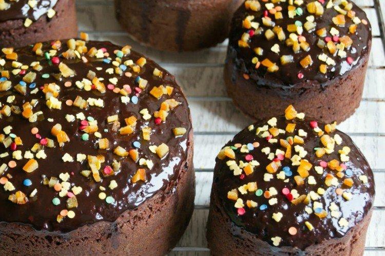 Glaçage orange-chocolat