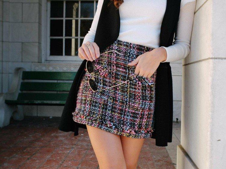Jupes en tweed