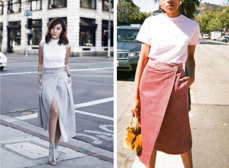 Jupes pour femmes à la mode 2021 - photos et idées
