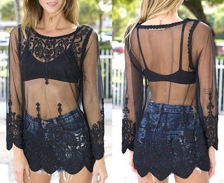 Chemisiers transparents