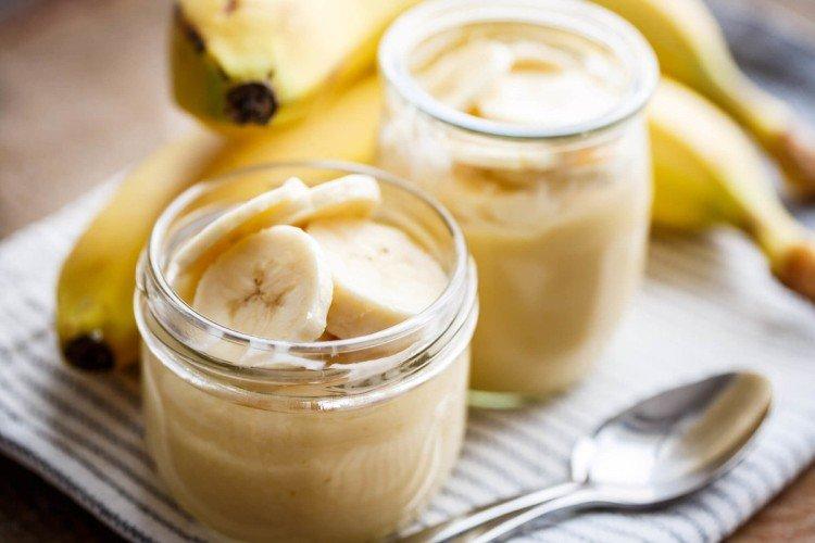 Panna cotta à la banane