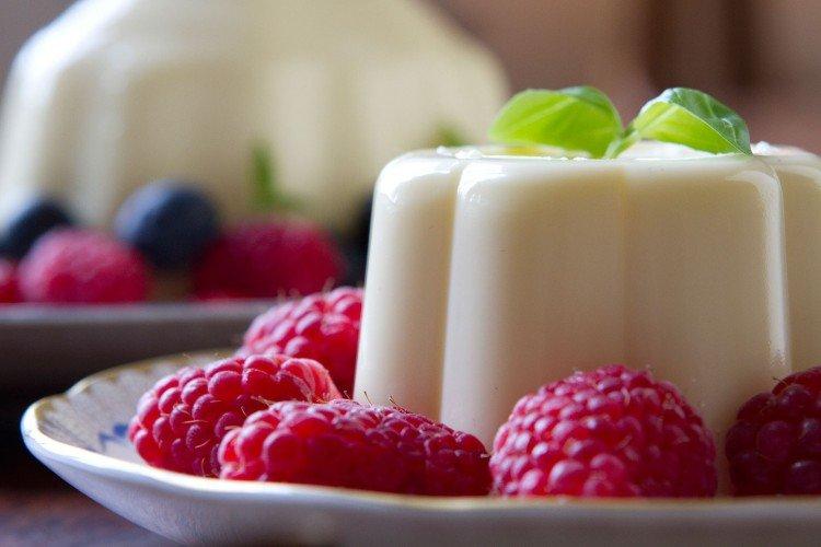 Panna cotta sur agar agar