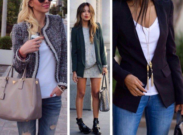 Blazers pour femmes à la mode 2021 - photos et idées