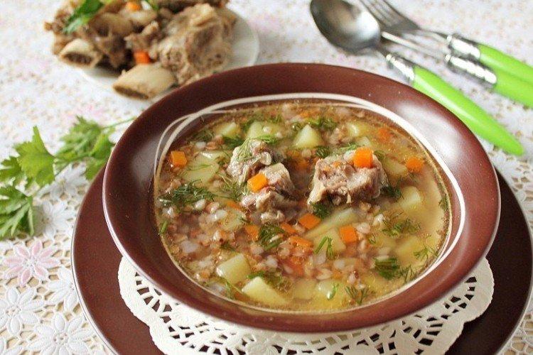 Soupe de boeuf au sarrasin