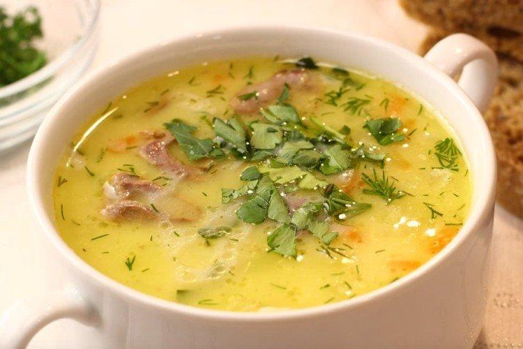 Soupe au boeuf et fromage