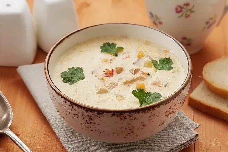 Soupe de boeuf à la crème