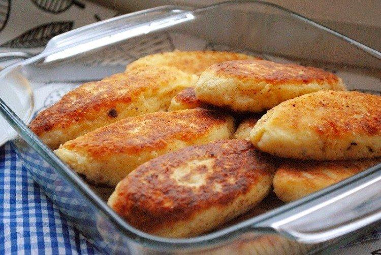 Pomme de terre zrazy au four