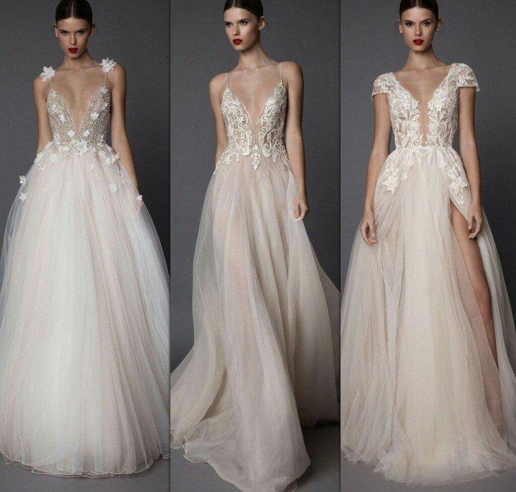 Robes de mariée à la mode 2021 - photos et idées