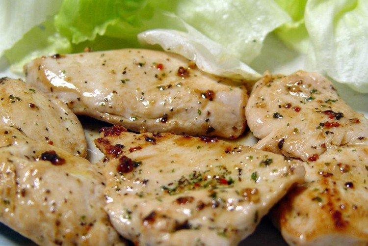 Poitrines de poulet à la mayonnaise