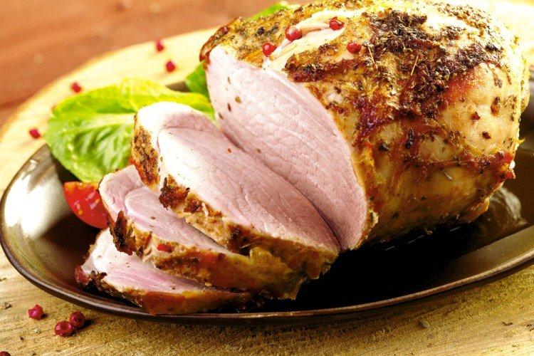 Cuisse de porc dans la manche