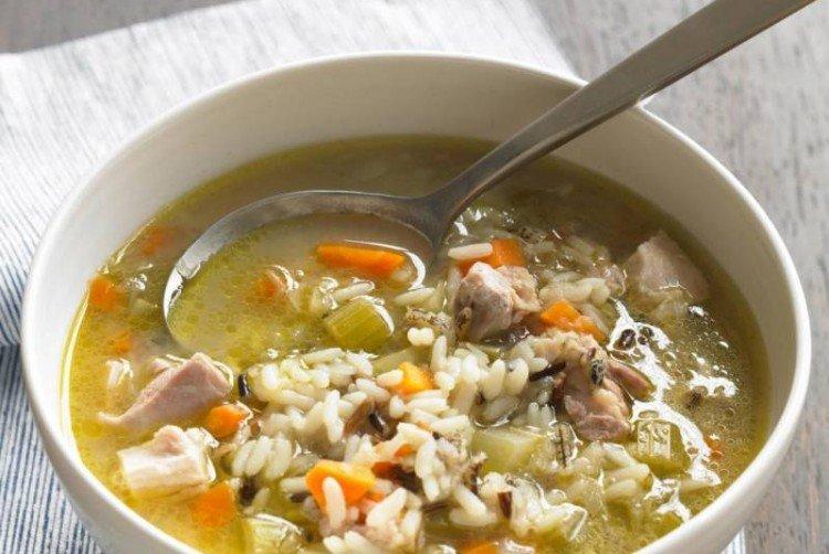Soupe de porc au riz