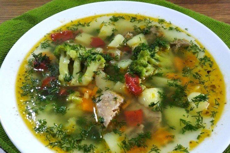 Soupe de brocoli à la dinde