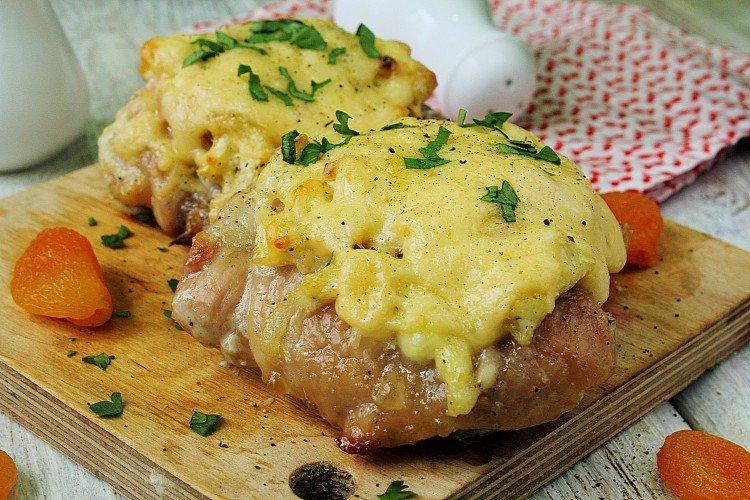 Cuisses de poulet au fromage