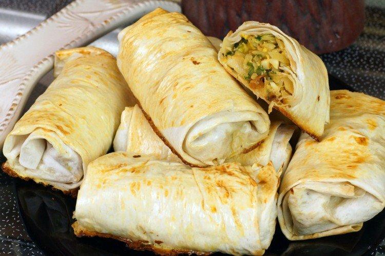 Tartes Lavash aux légumes