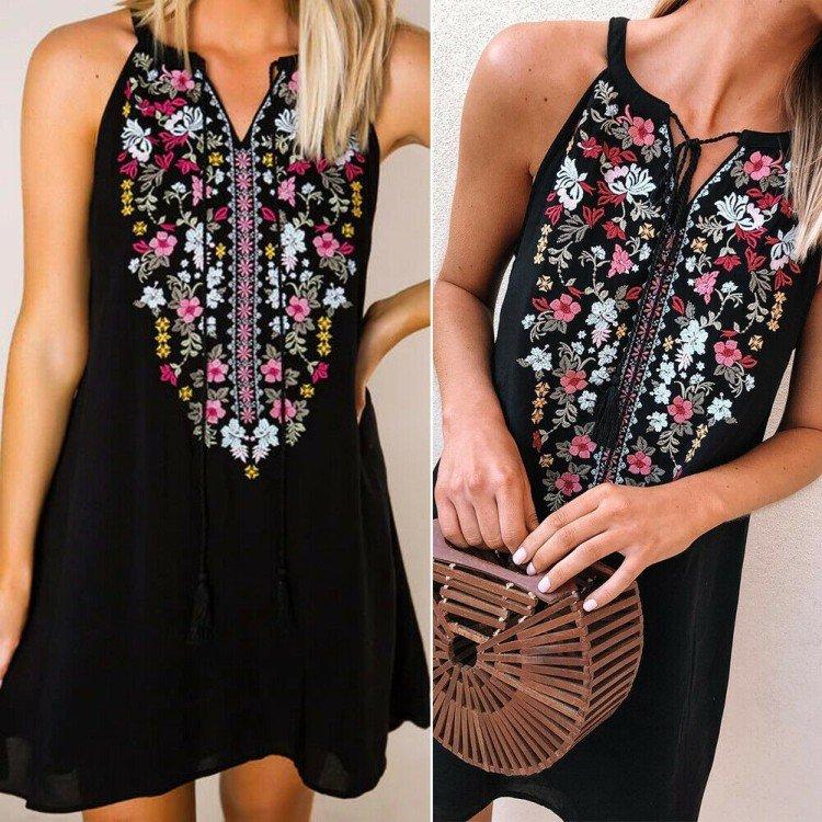 Robes d'été à motifs ethniques