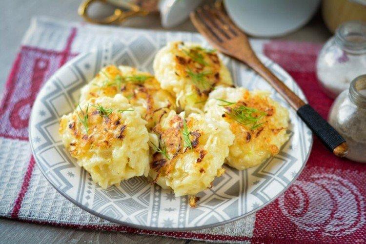 Escalopes de chou avec du riz