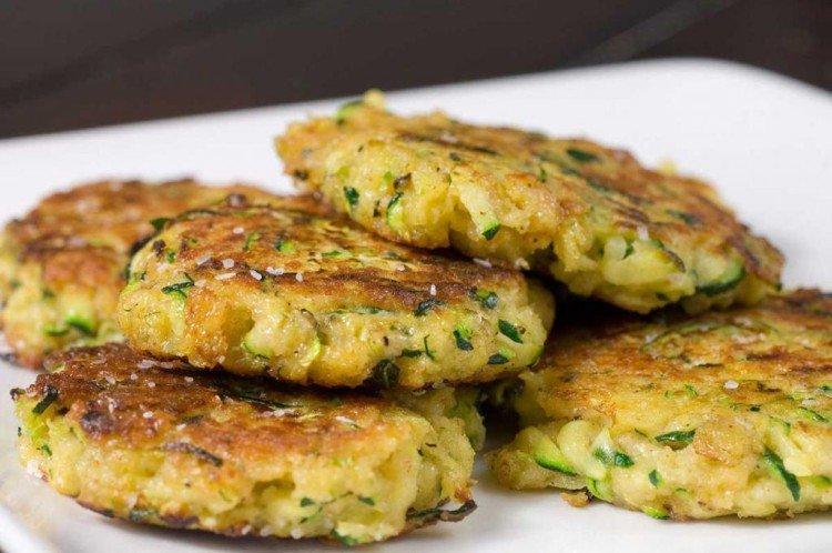 Escalopes de chou aux courgettes