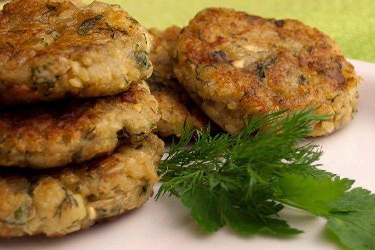 Escalopes de chou aux champignons